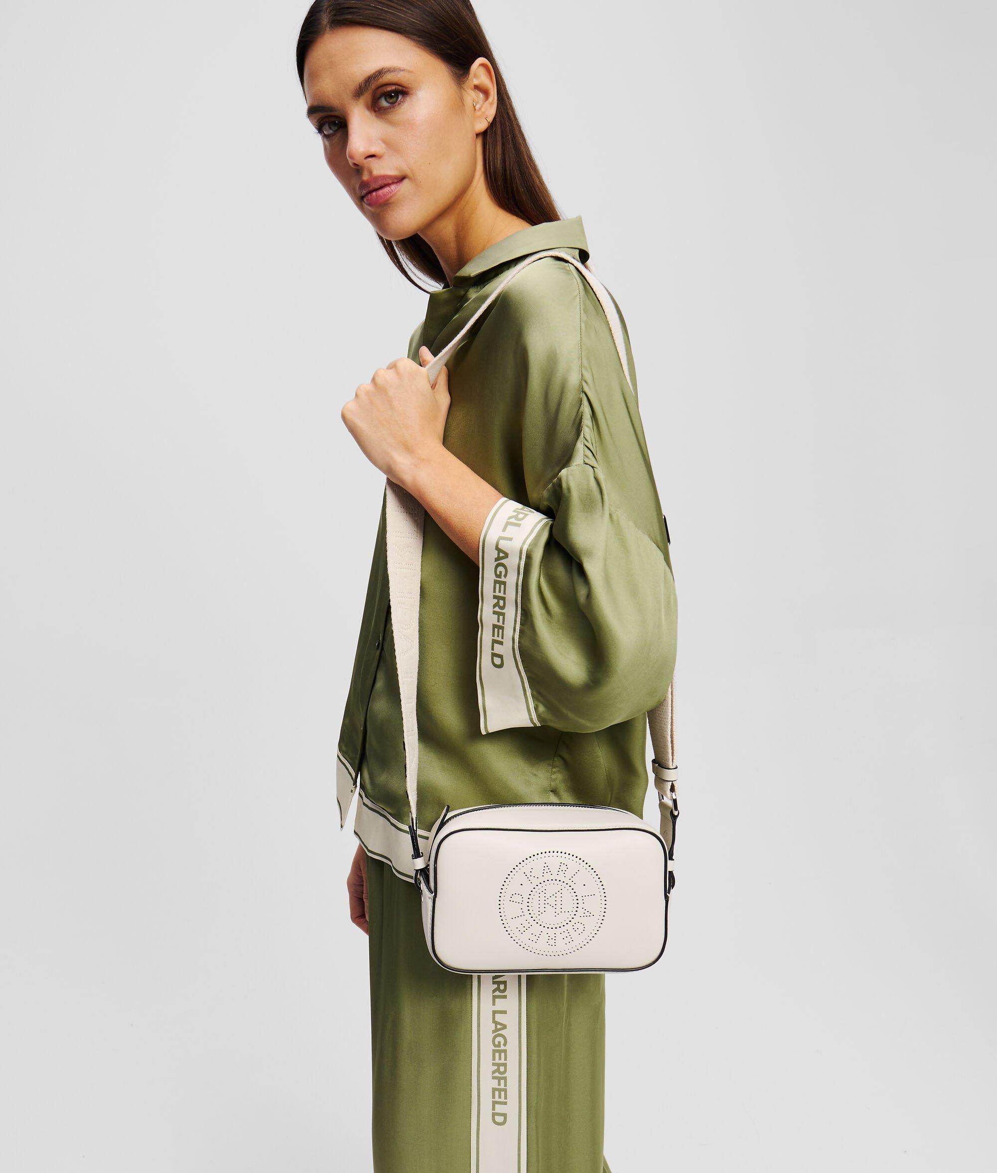 K/CIRCLE PERFORATED CROSSBODY BAG Product Image