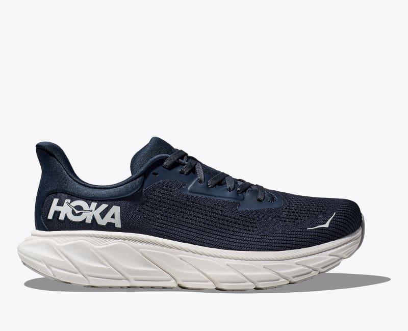 HOKA Women's Arahi 7 Shoes in Vanilla/Cream, Size 7 Product Image