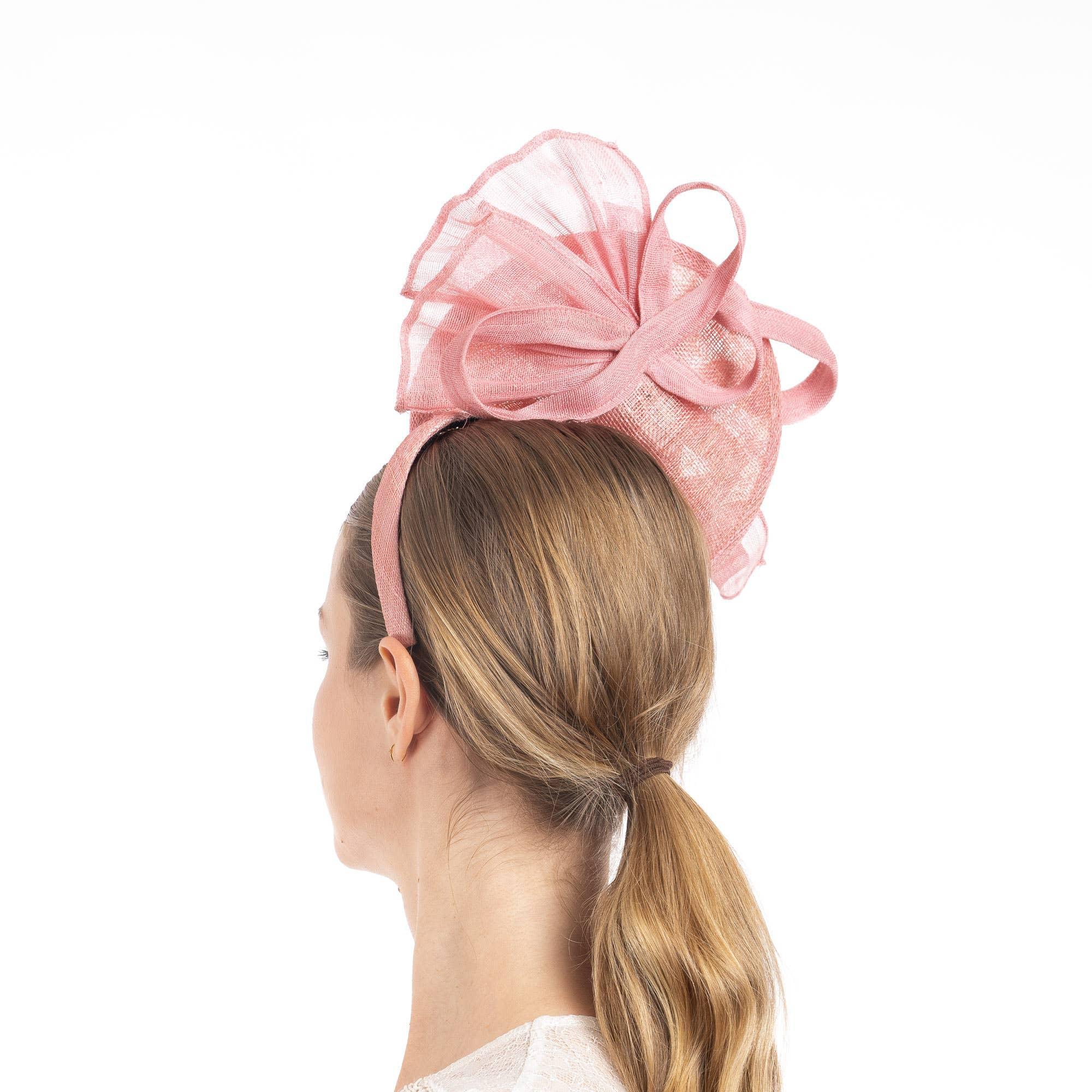 Round Sinamay Kentucky Derby Fascinator Product Image
