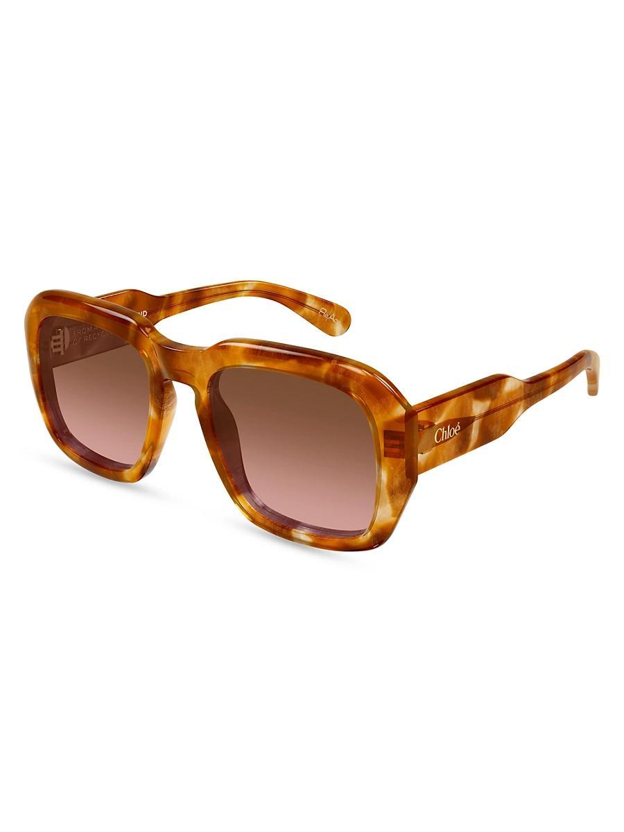 Womens Gayia 54MM Square Sunglasses Product Image