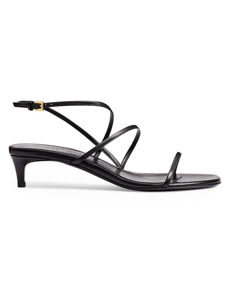 Womens Loop Strappy Leather Sandals Product Image