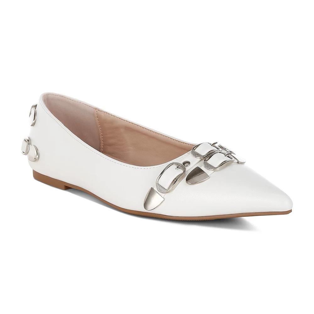 London Rag Ballerinas Women's Flats, Size: 6, White Product Image