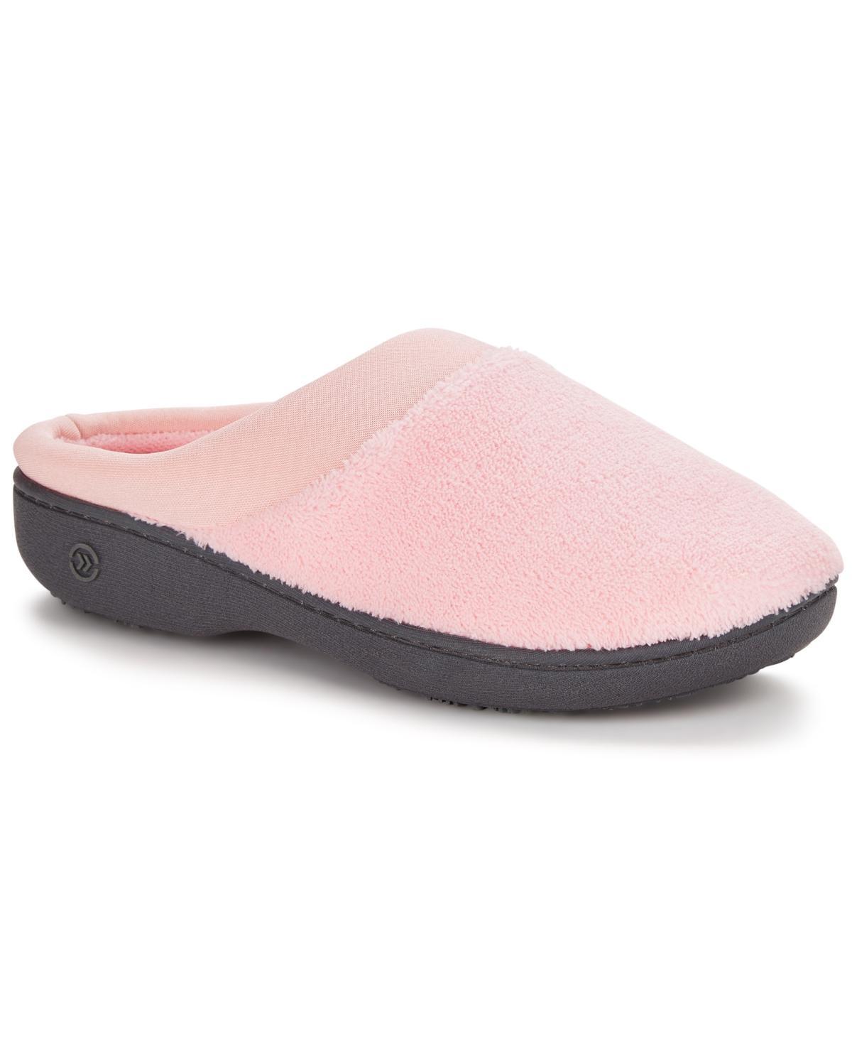 isotoner Microterry Hoodback Womens Clog Slippers Product Image