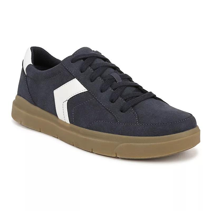 Dr. Scholl's Madison Men's Faux Leather Oxford Sneakers, Size: 10, Black Faux Leather Product Image