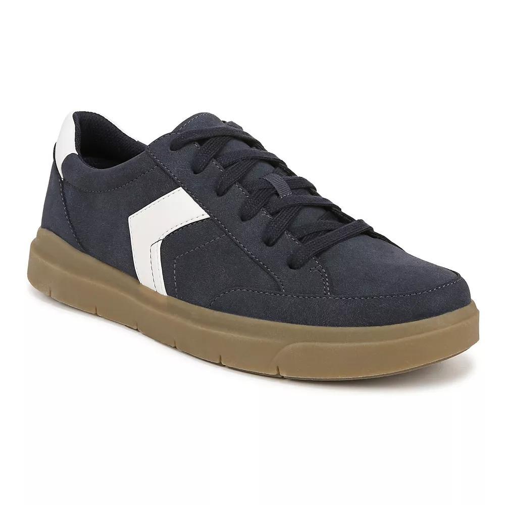 Dr. Scholl's Madison Men's Faux Leather Oxford Sneakers, Size: 10, Black Faux Leather Product Image