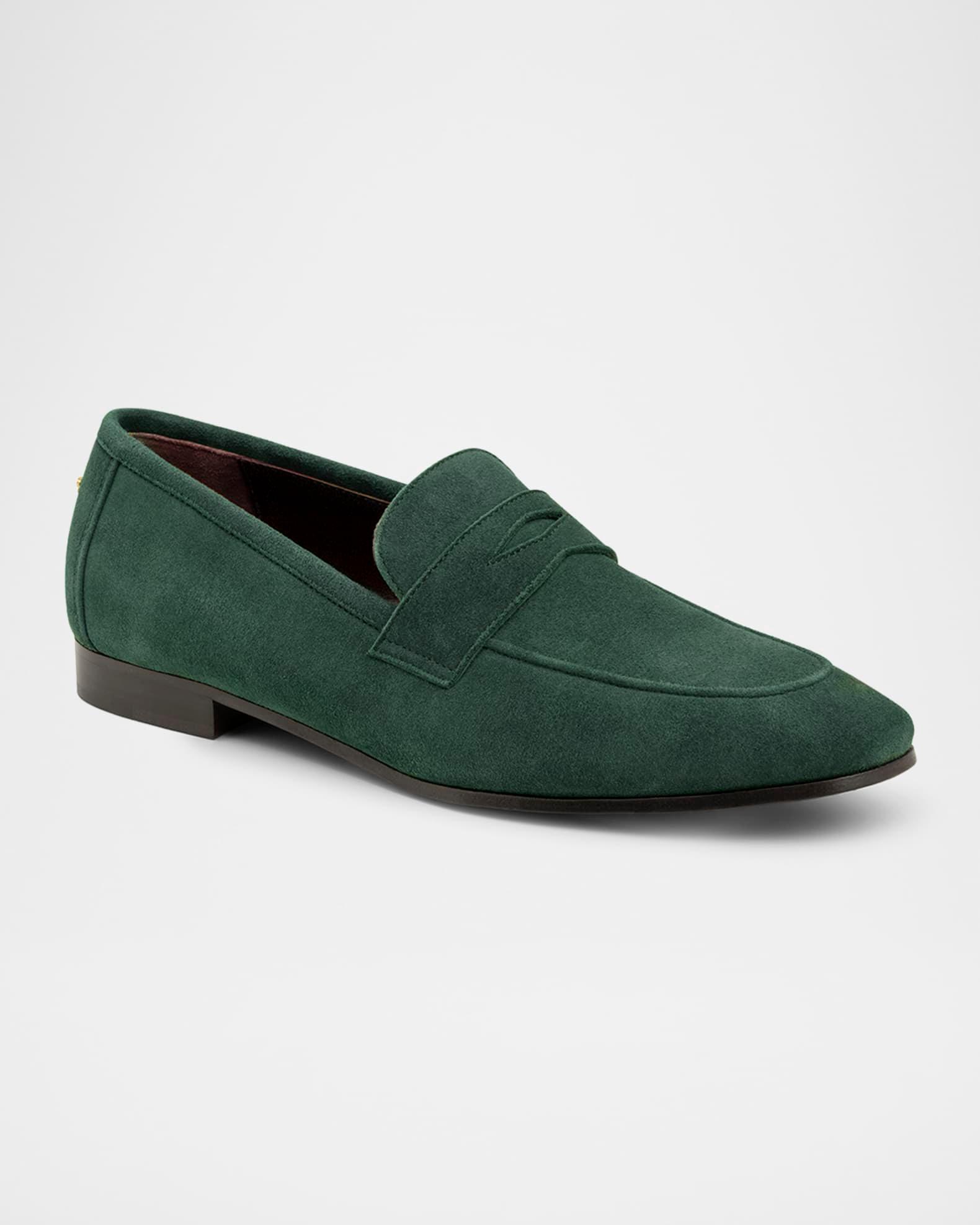 Suede Penny Loafers Product Image