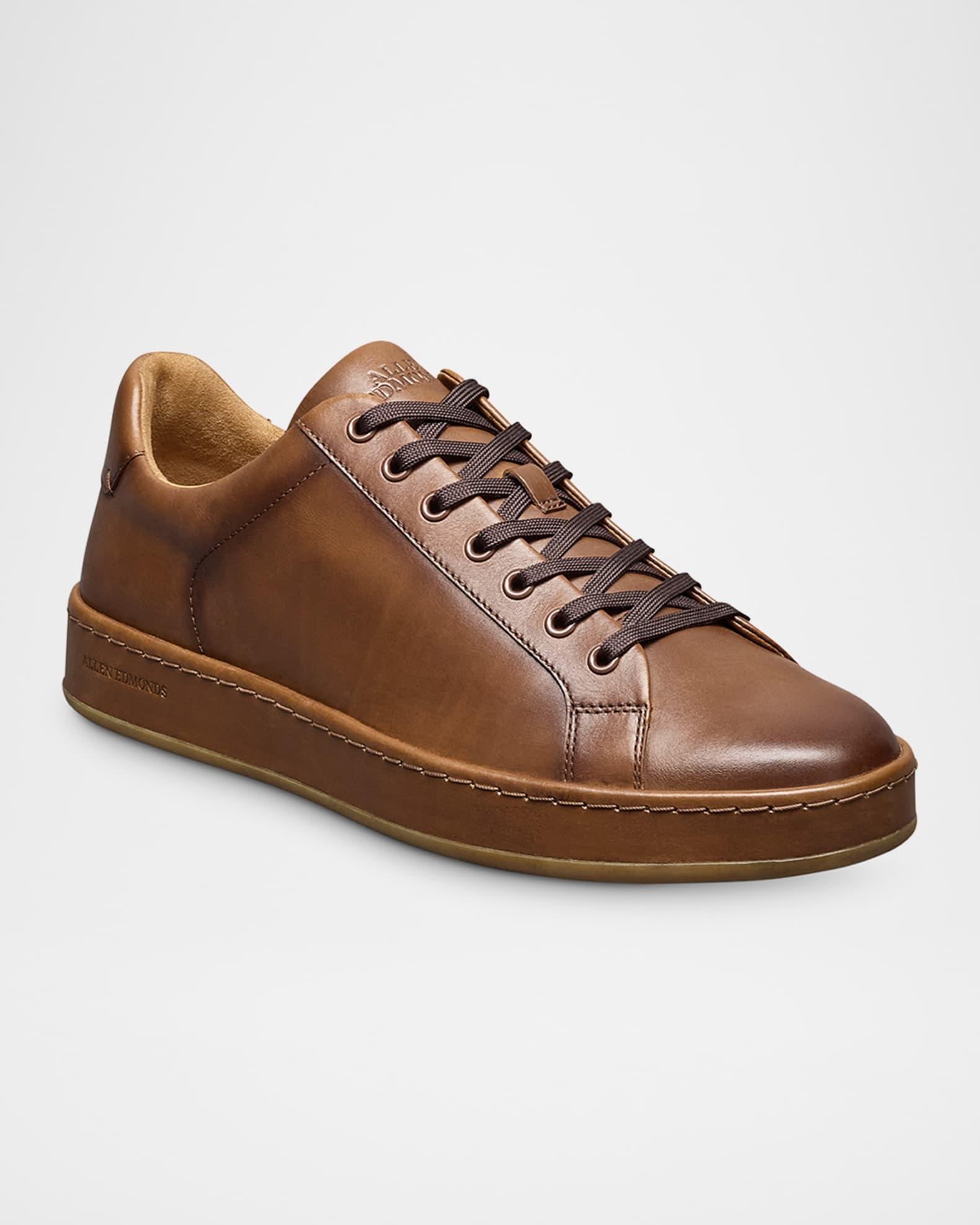 Men's Barnes Leather Low-Top Sneakers Product Image