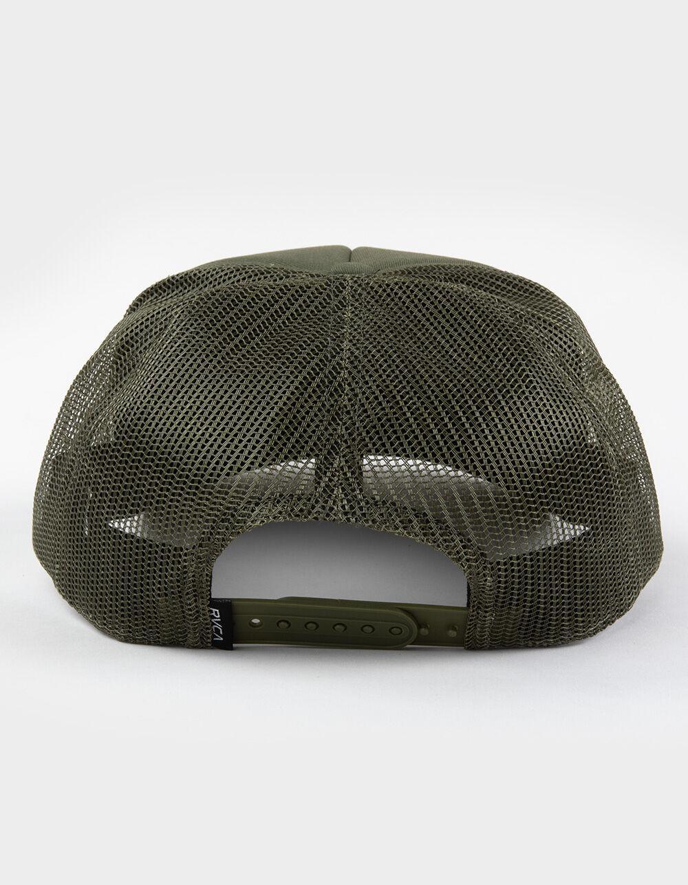 RVCA Service Foamy 2 Trucker Hat - DK GREEN Product Image
