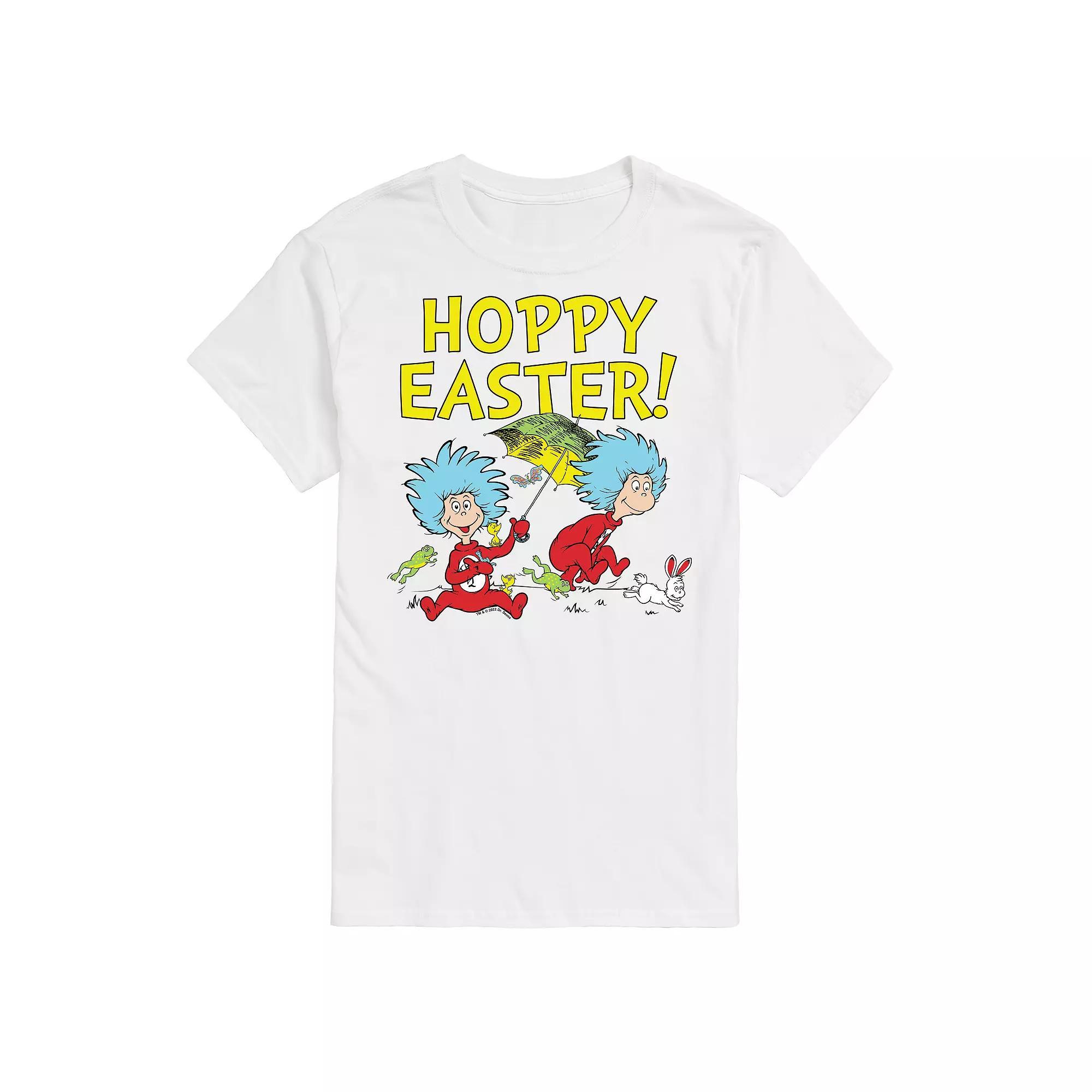 Big & Tall Dr Seuss Hoppy Easter Tee, Mens Product Image