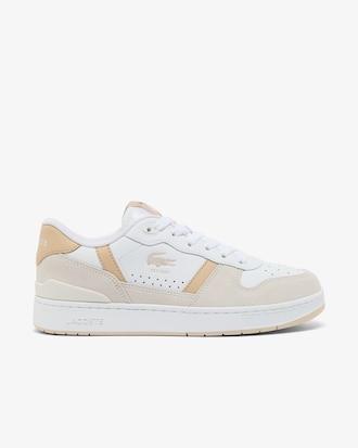 Women's T-Clip Set Leather Sneakers Product Image