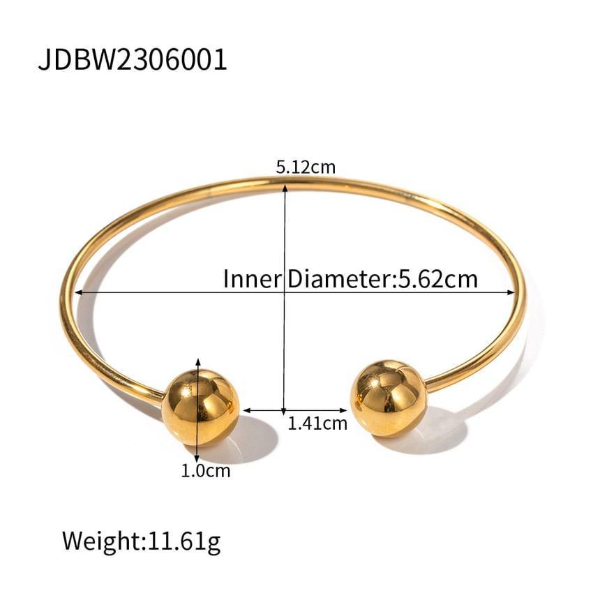 Stainless Steel Open Bangle / Bracelet Product Image
