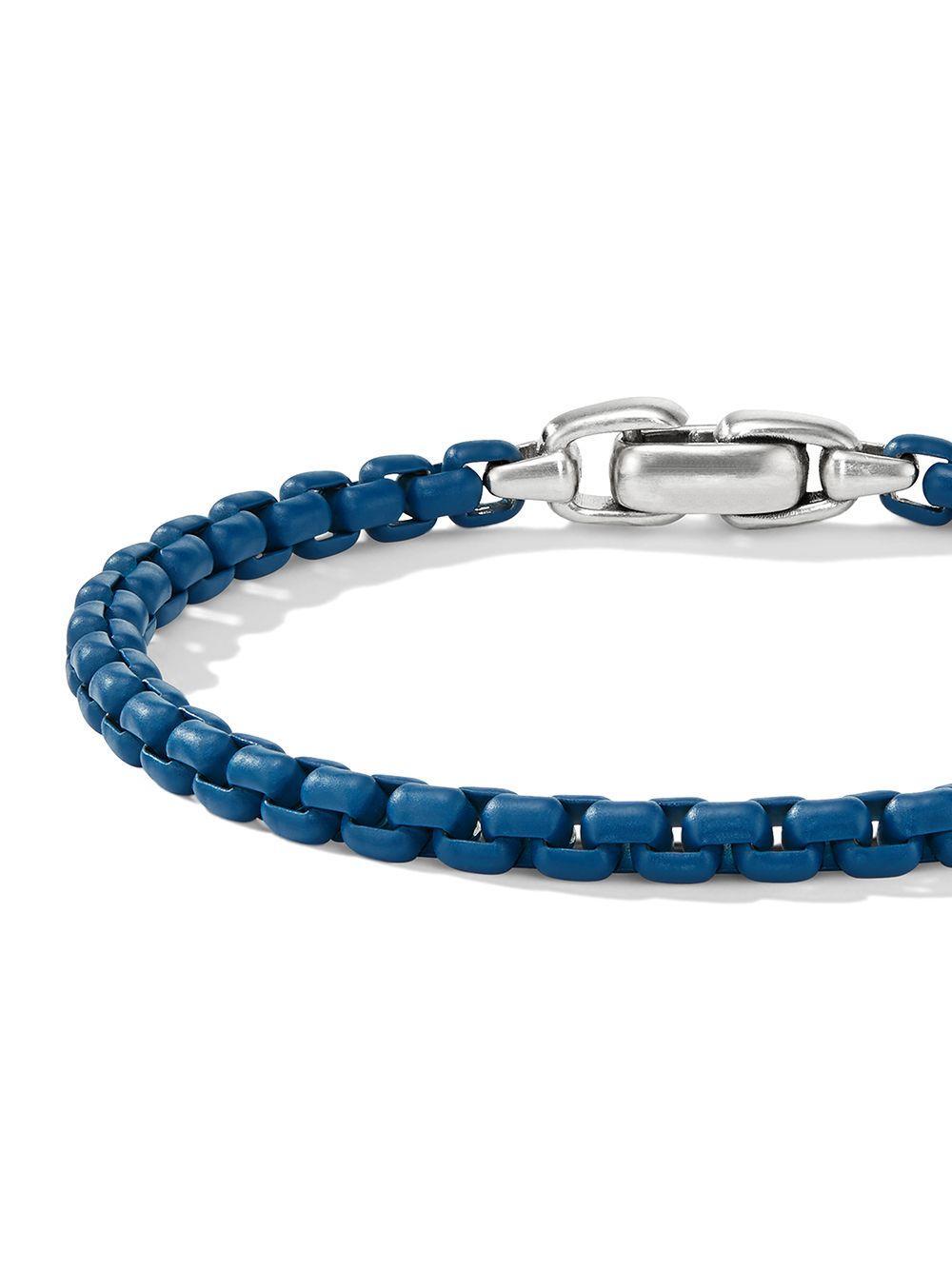 sterling silver Box Chain bracelet (5mm) Product Image