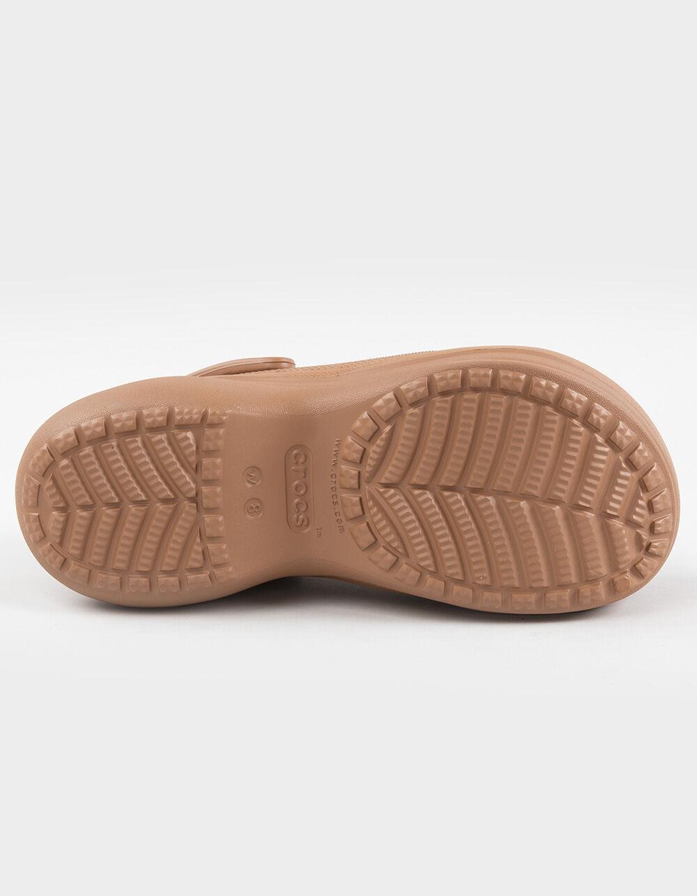 CROCS Bae Womens Platform Clogs - CHOCOLATE Product Image