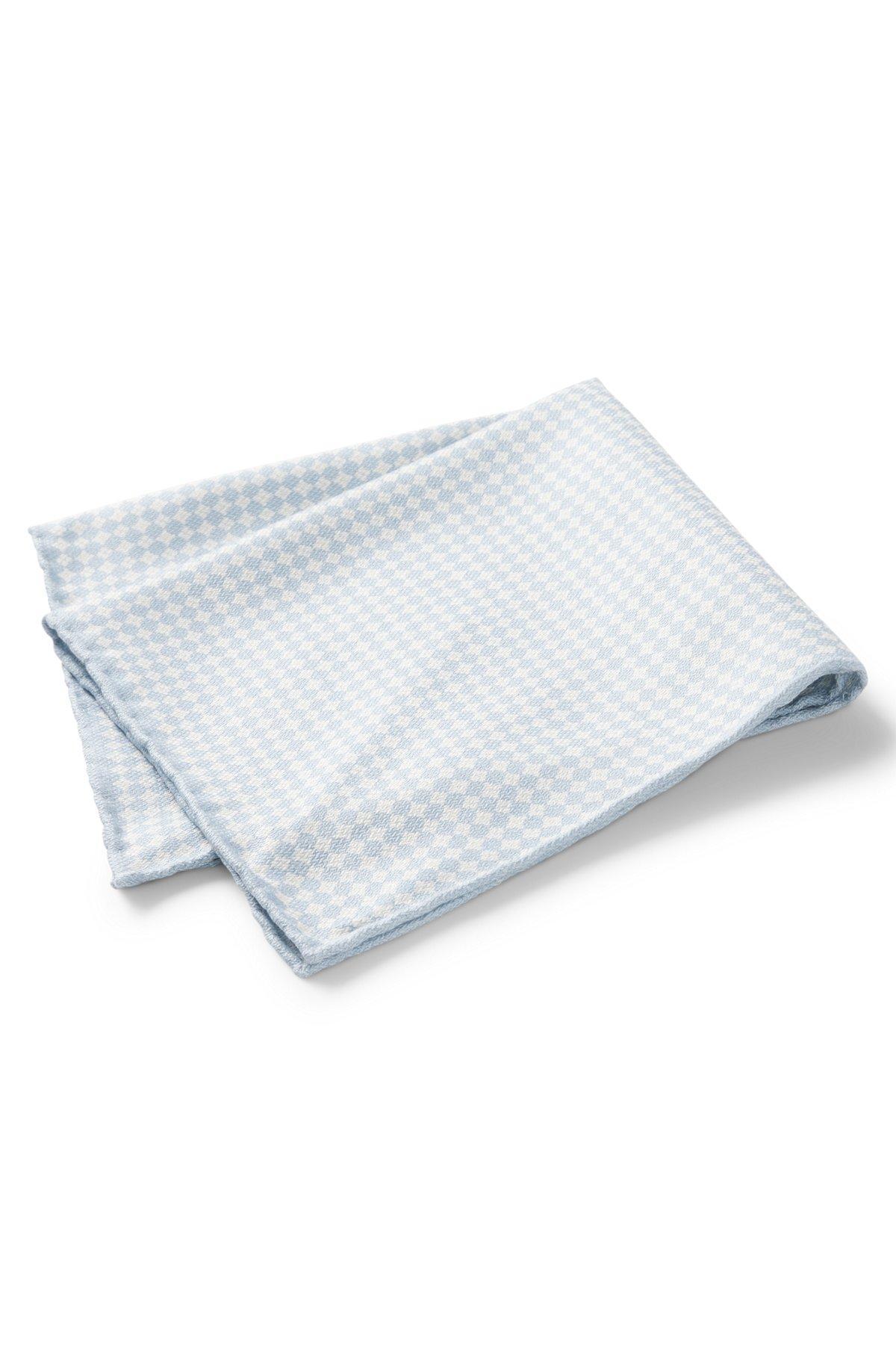 Silk pocket square with digital print Product Image