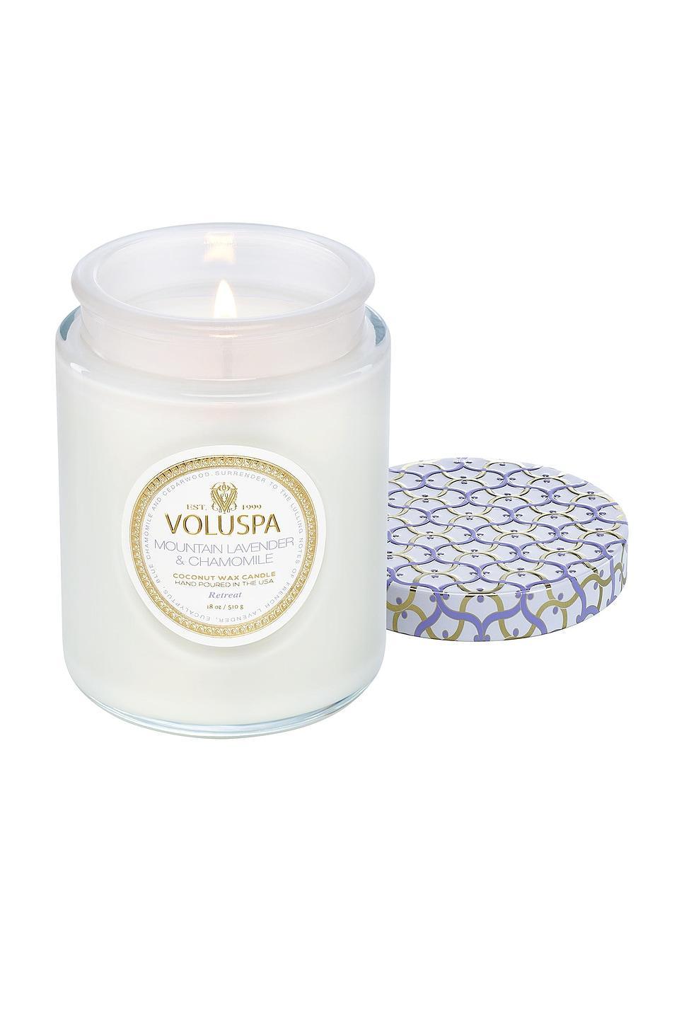 Mountain Lavender & Chamomile Large Jar Candle Voluspa Product Image