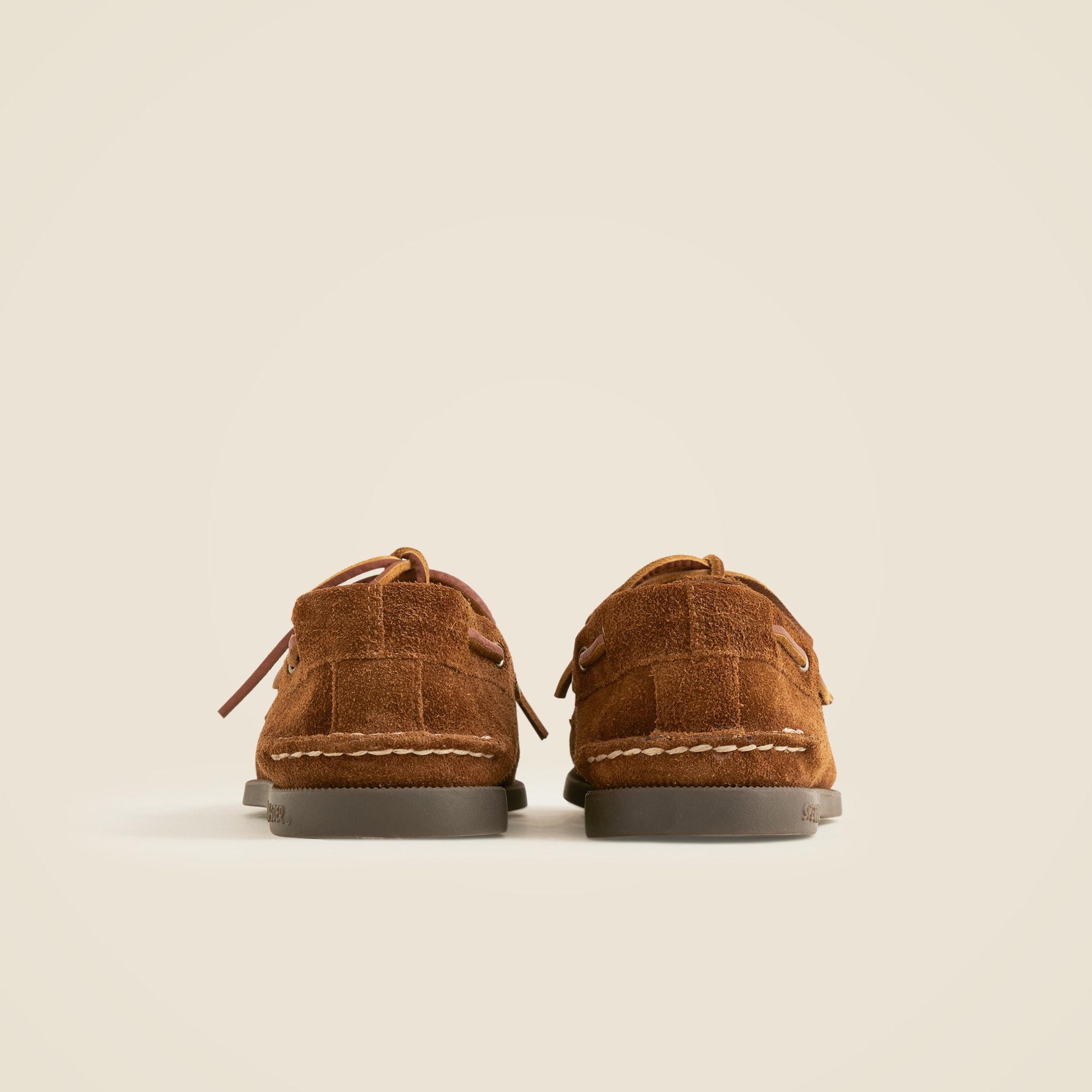 Sperry® X J.Crew Authentic Original two-eye boat shoes in roughout suede Product Image