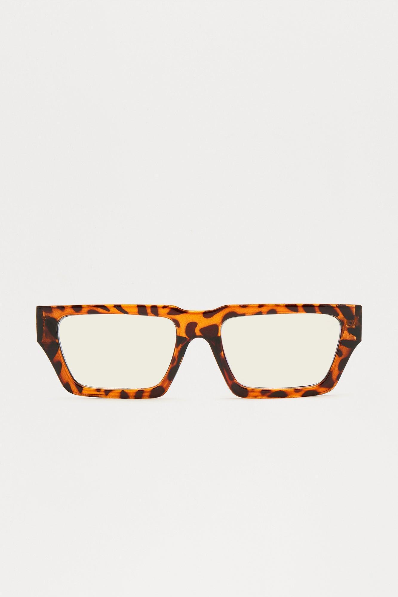 Boss Attitude Blue Light Glasses - Tortoise Product Image