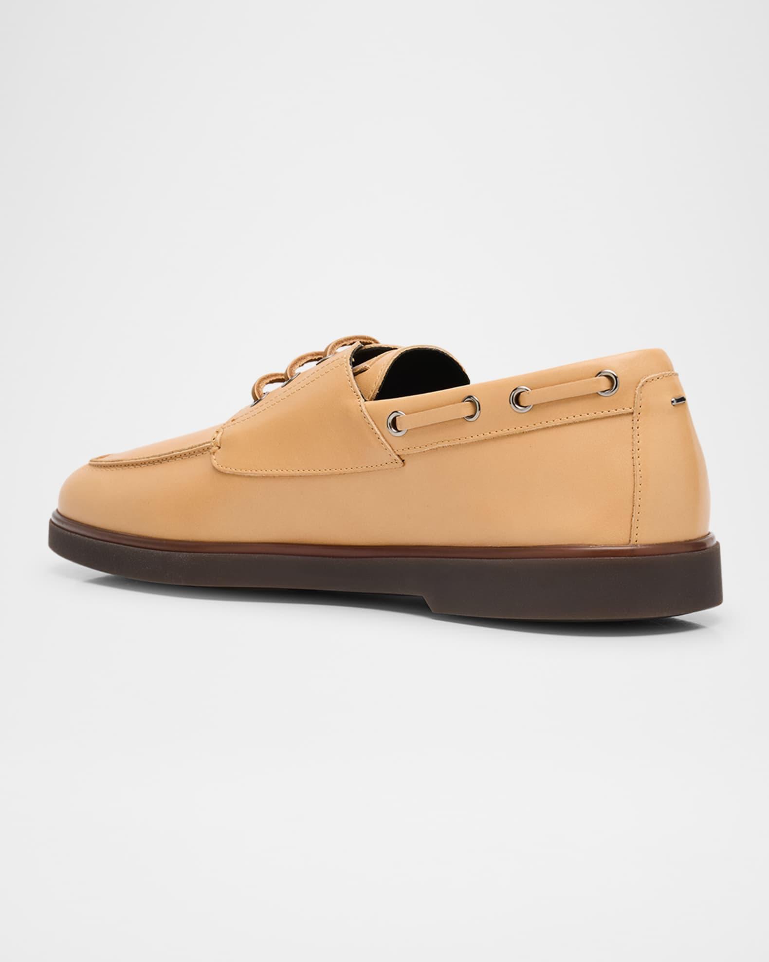 Men's Harbour Leather Boat Shoes Product Image