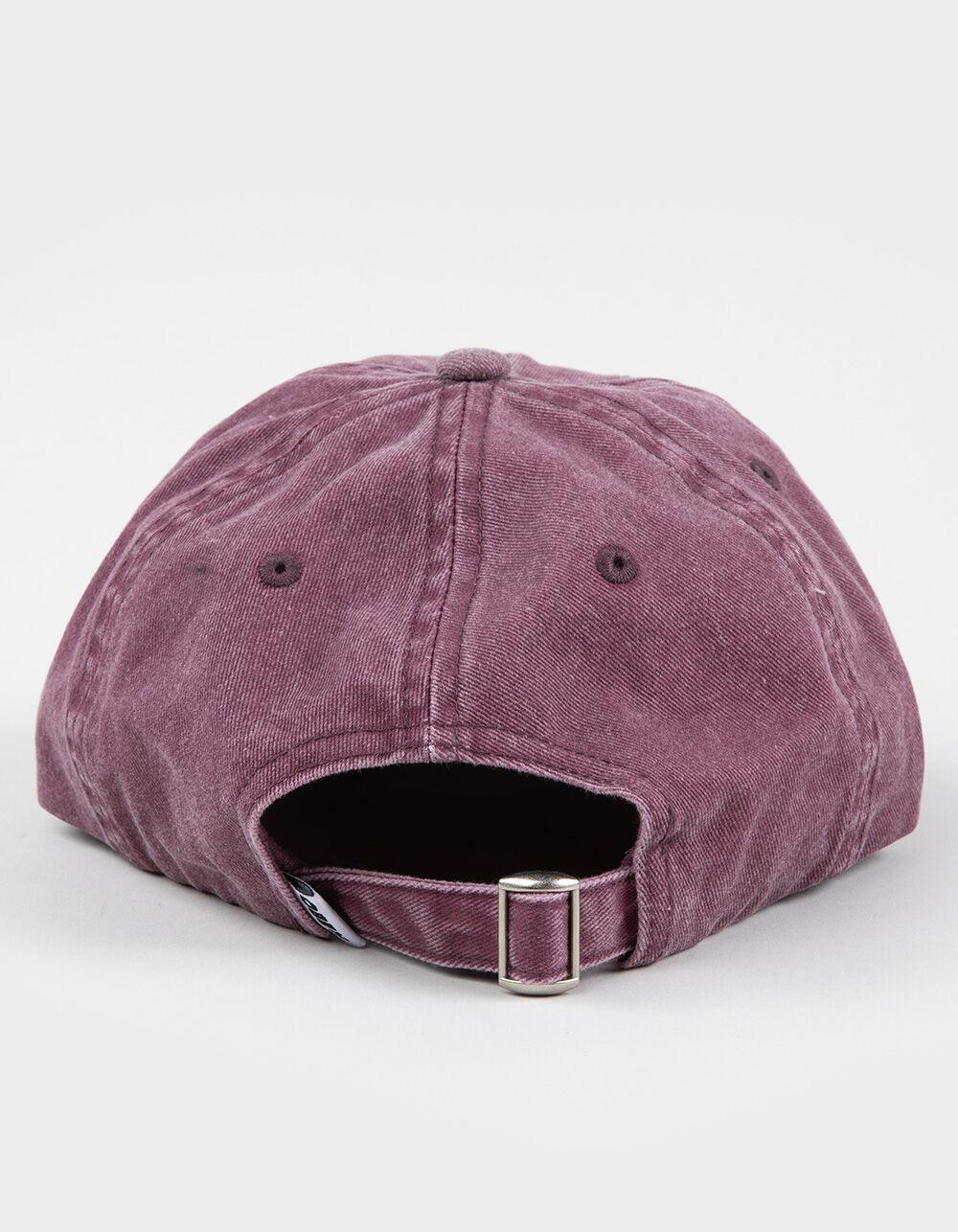 OBEY Pigment Lowercase 6 Panel Strapback Hat - NAVY Product Image