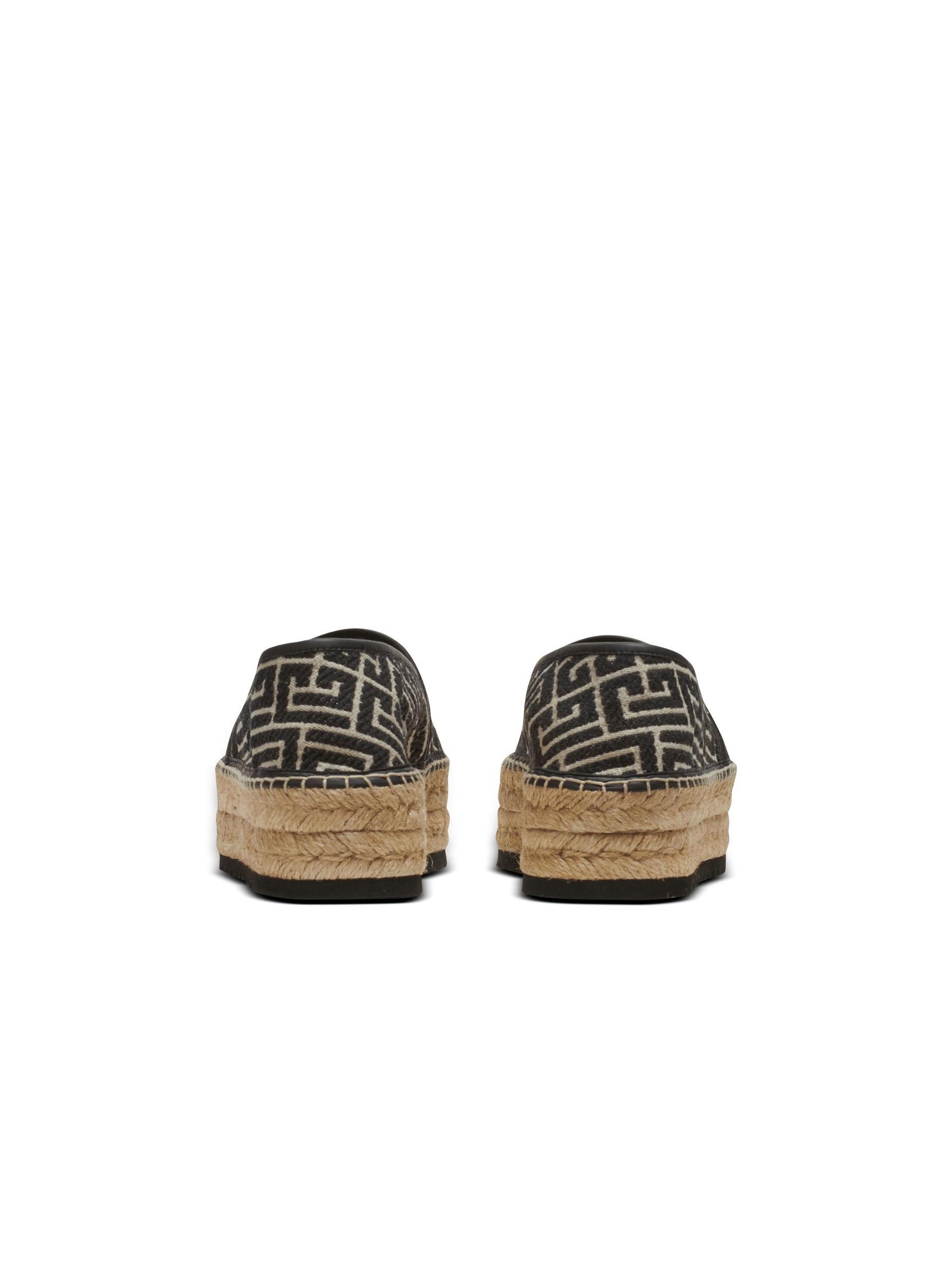 Alex espadrilles with jacquard monogram Product Image