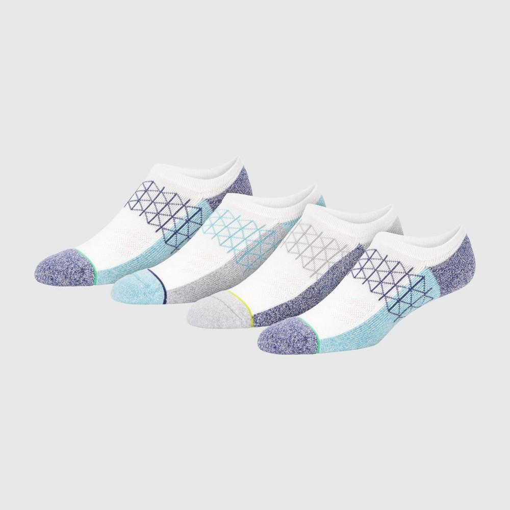 Hanes Mens 3pk +1 Absolute Active Cushioned Super No Show Socks 6-12: Arch Support, Seamless Toe Product Image