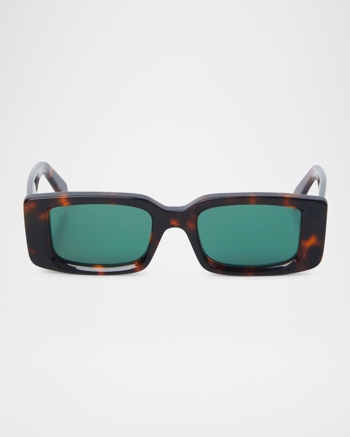 Mens Arthur Acetate Rectangle Sunglasses Product Image