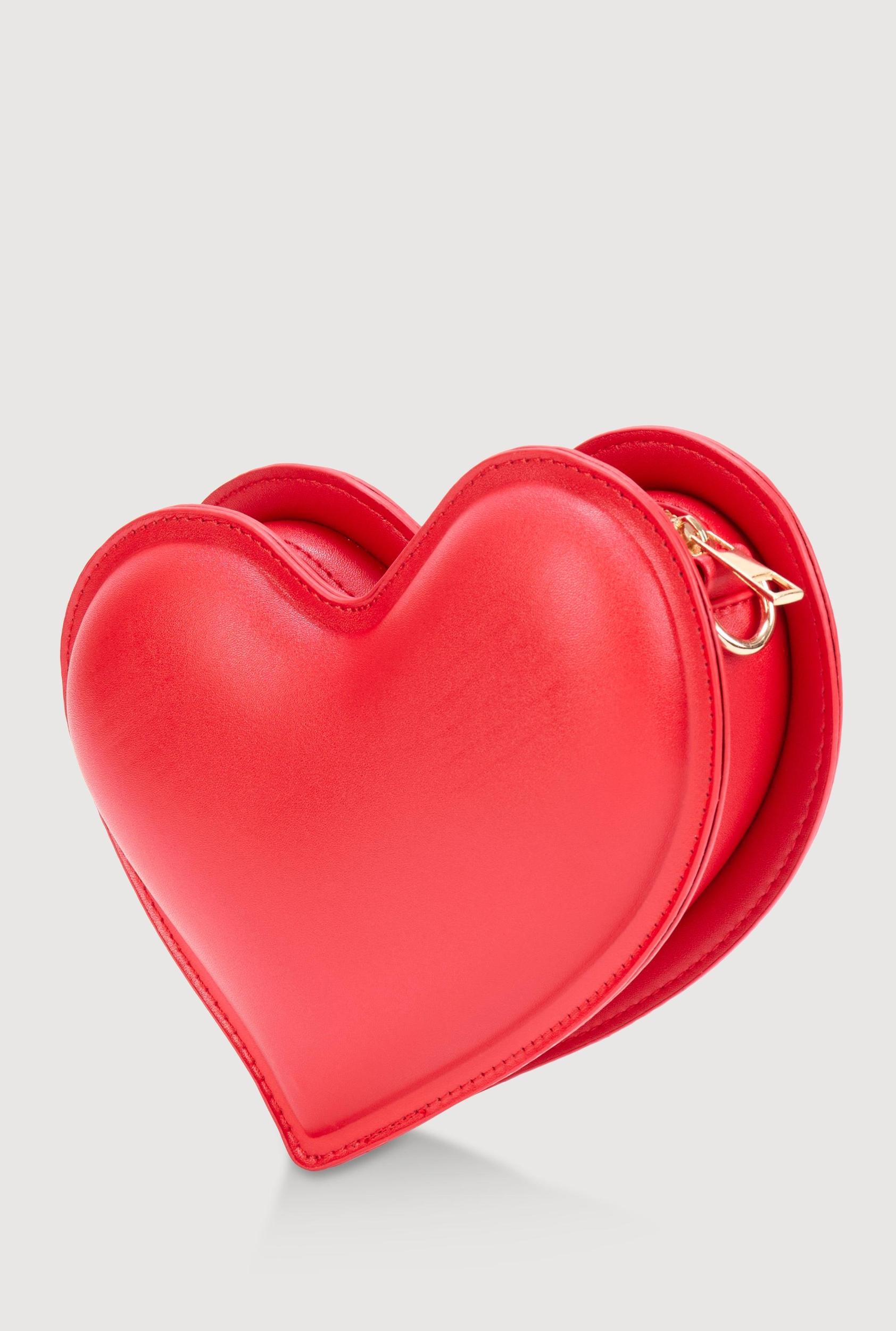 3D Heart Crossbody Handbag Female Product Image