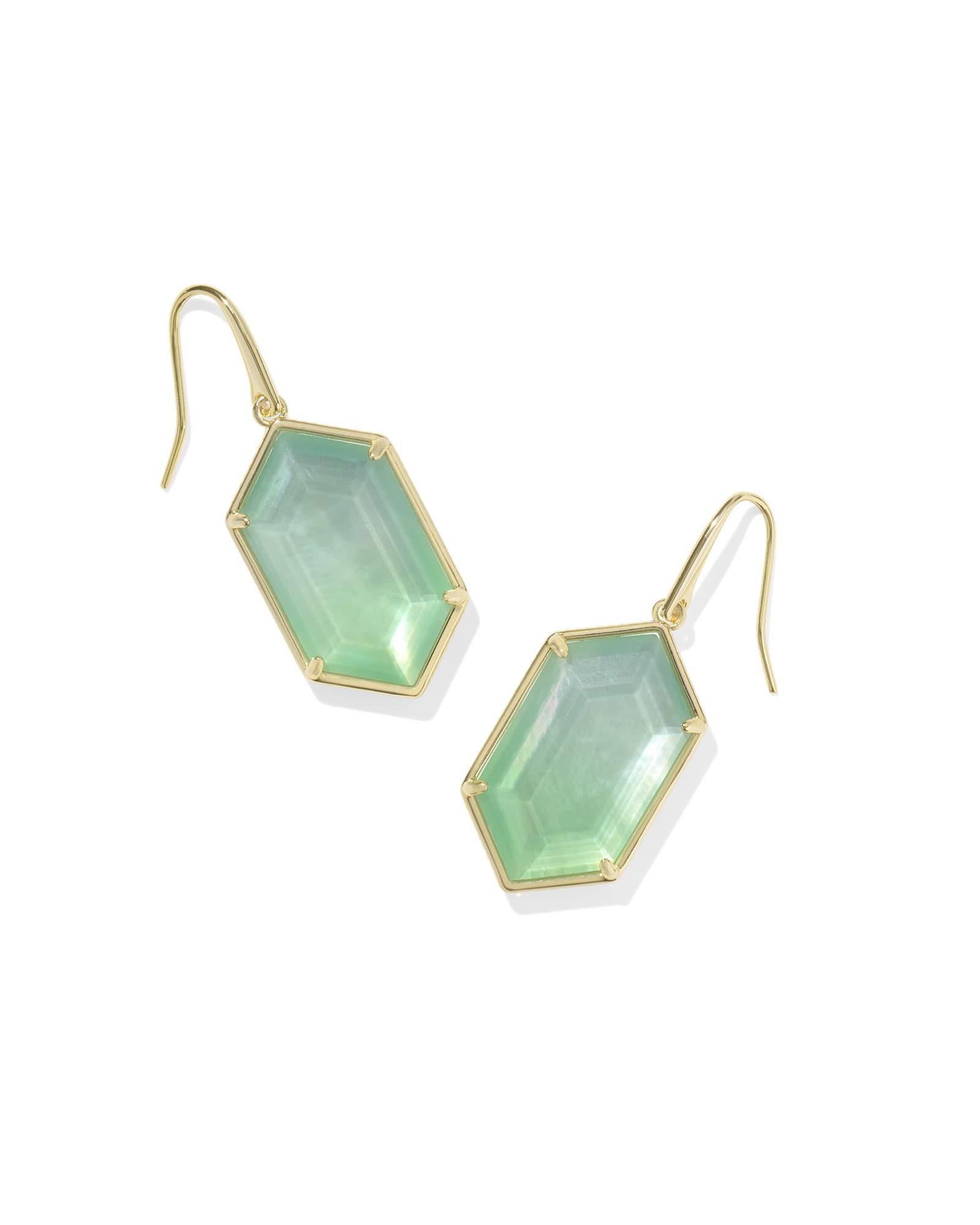 Hallie Gold Drop Earrings Product Image