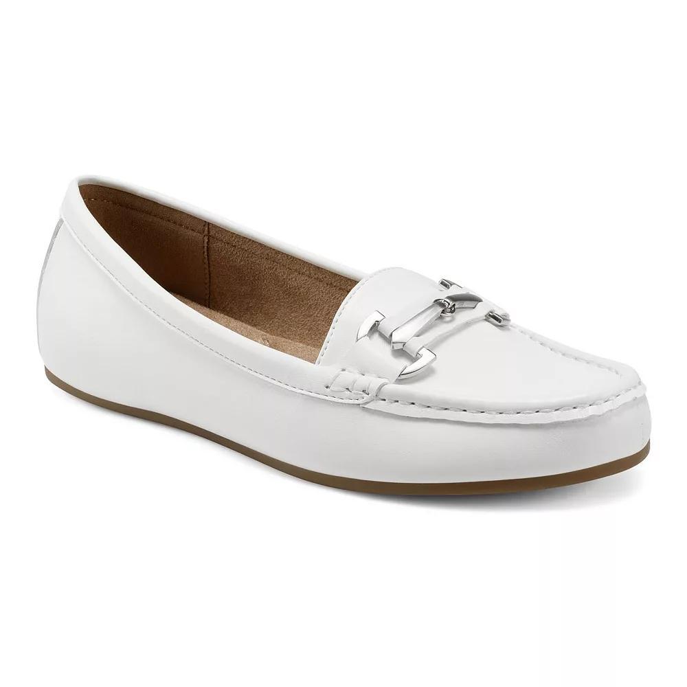 Aerosoles Day Drive Women's Casual Loafers, Size: 9 Wide, White Product Image