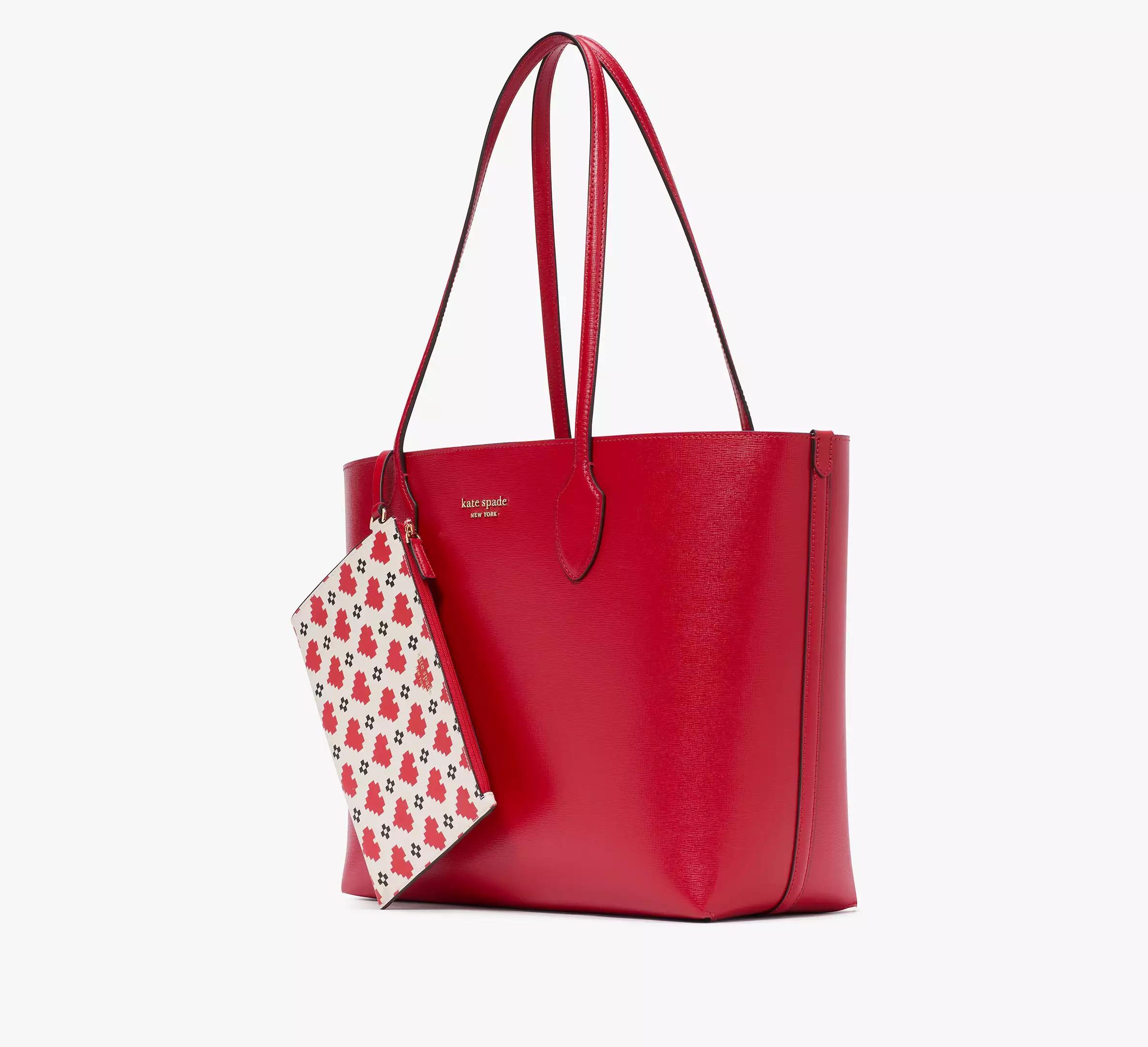 Bleecker Pixel Hearts Large Tote Product Image