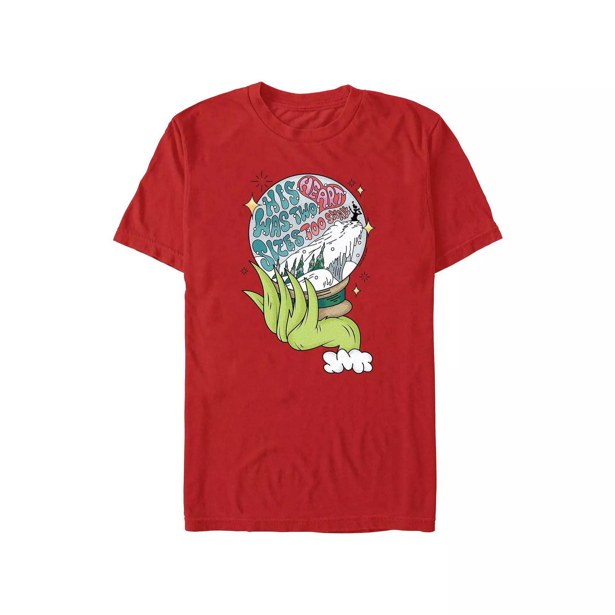 Big & Tall Dr. Seuss Grinch Snowball Graphic Tee, Mens Product Image