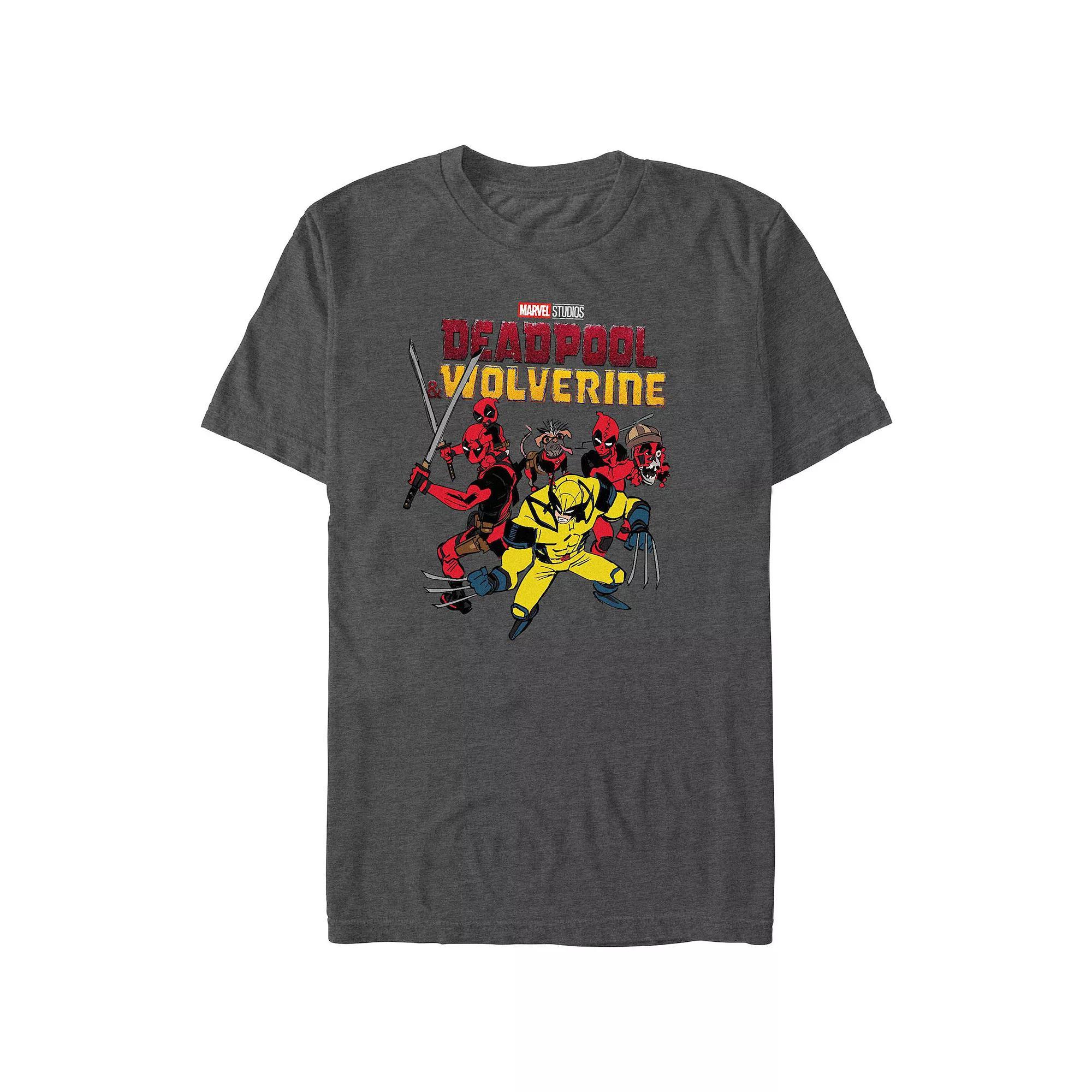 Men's Marvel Avengers Christmas Hot Cocoa Graphic Tee, Size: XXL, Black Product Image