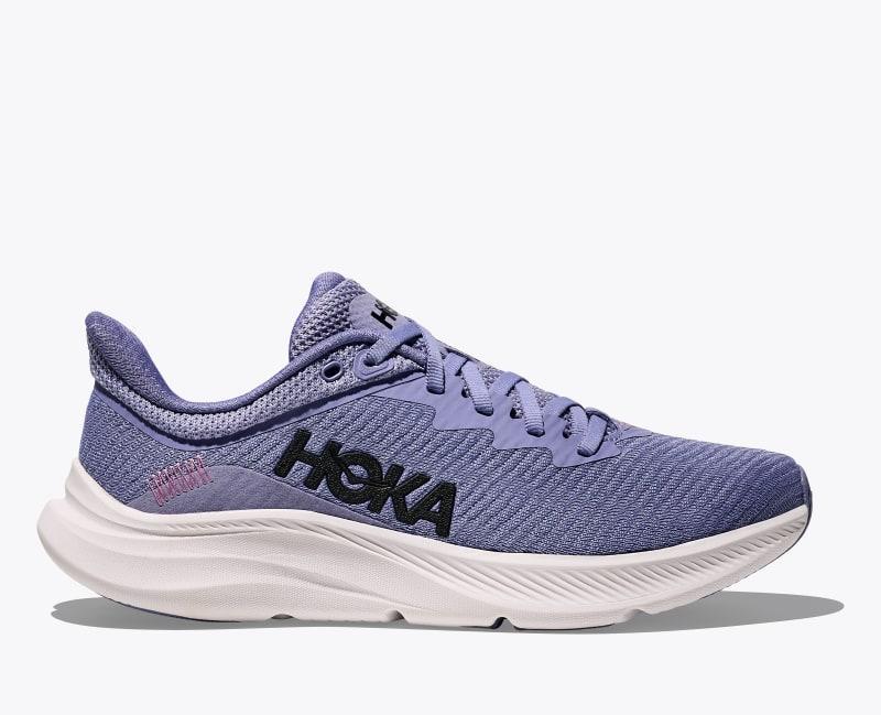 HOKA Women's Solimar Shoes in Cosmic Pearl/Alabaster, Size 6 Product Image