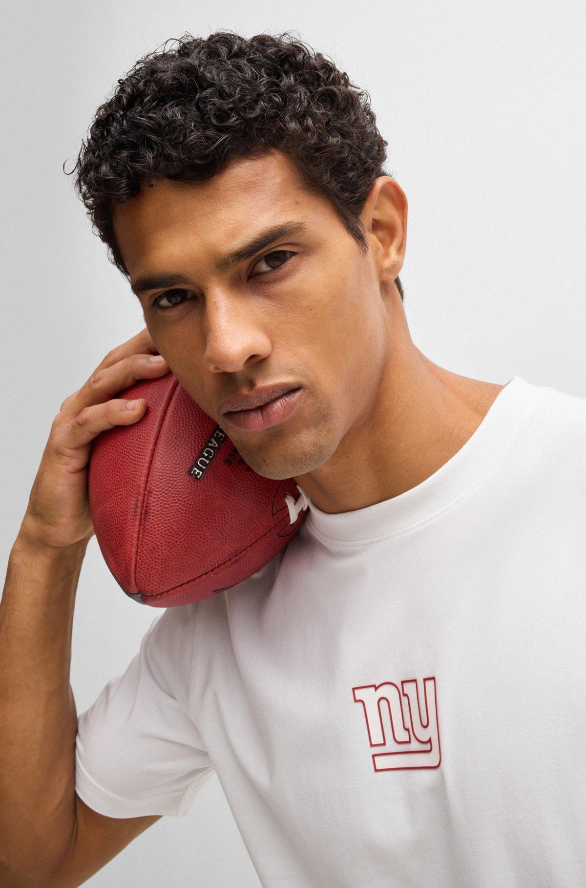 BOSS x NFL stretch-cotton T-shirt with special branding Product Image