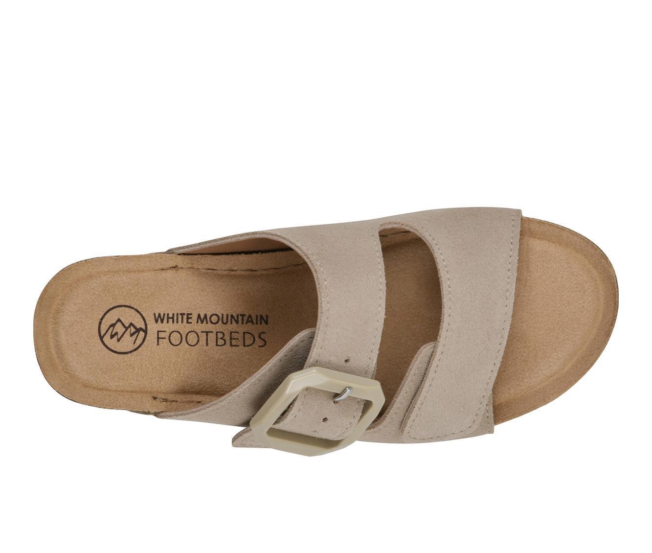 Women's White Mountain Fearful Footbed Sandals Product Image