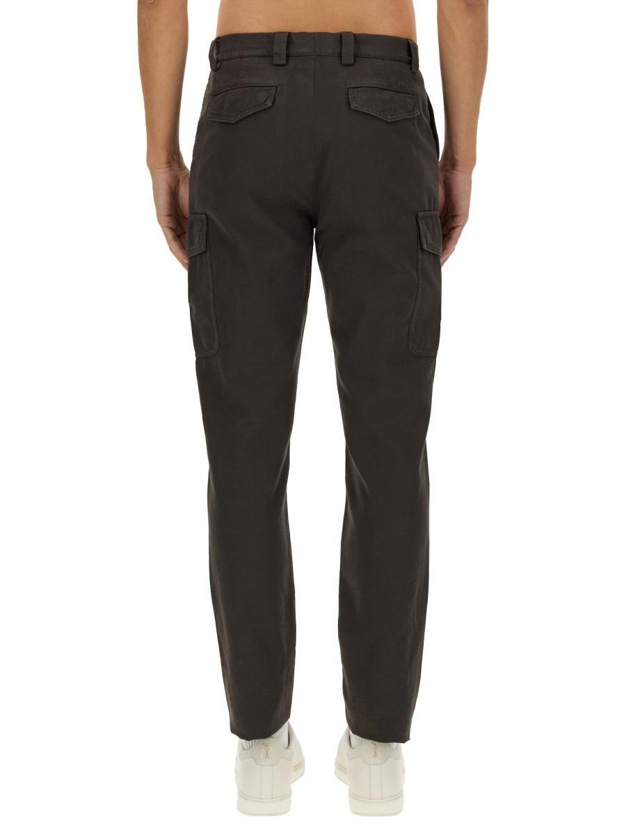 BRUNELLO CUCINELLI Belt-loop Casual Pants In Brown Product Image