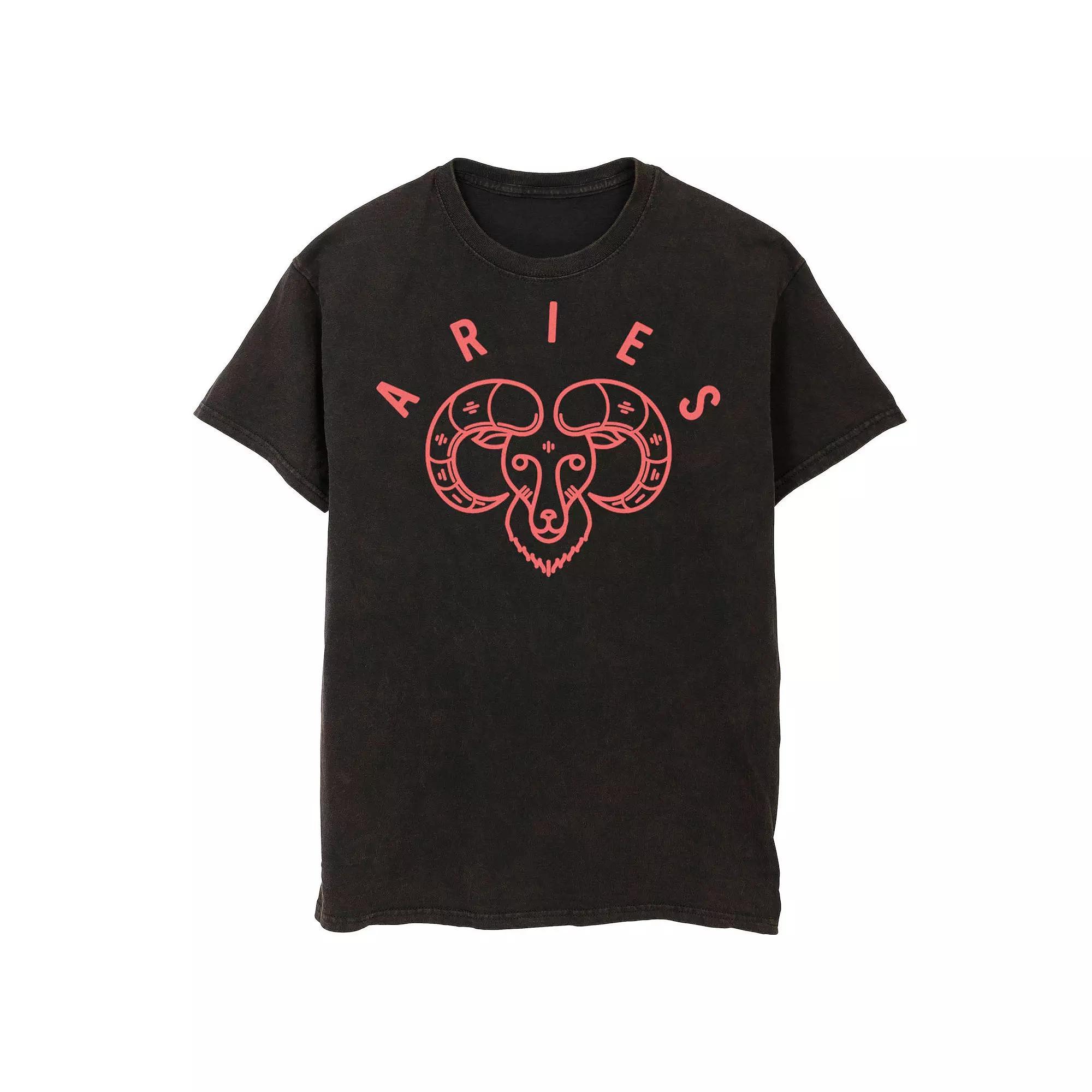 Men's Aries Simple Sketch Tee, Size: 3XL, Black Product Image