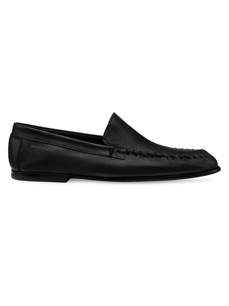 Mens Montauk Leather Venetian Moccasins Product Image
