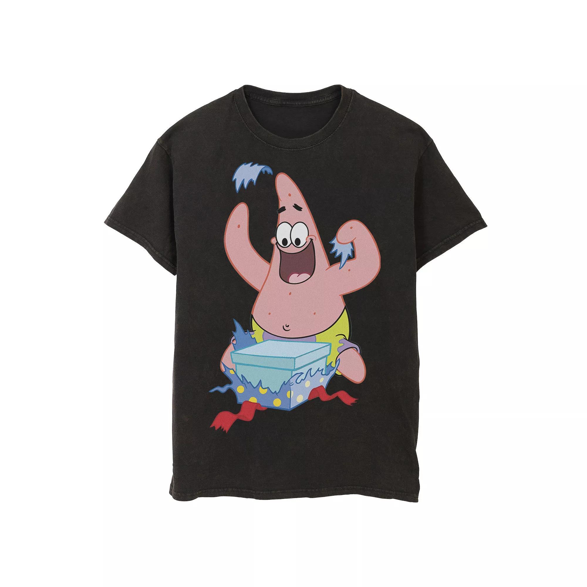 Men's Nickelodeon SpongeBob SquarePants Patrick Star Holiday Graphic Tee, Size: Medium, Blue Product Image