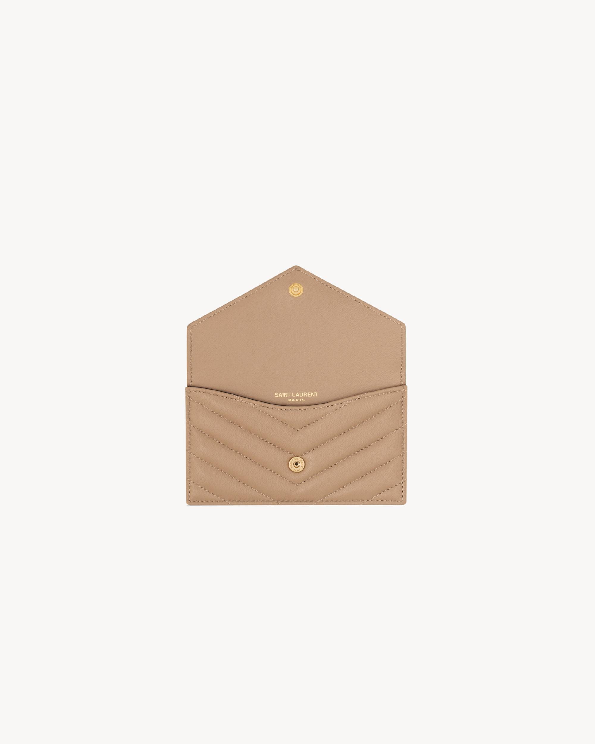CASSANDRE FRAGMENTS FLAP CARD CASE IN LAMBSKIN Product Image