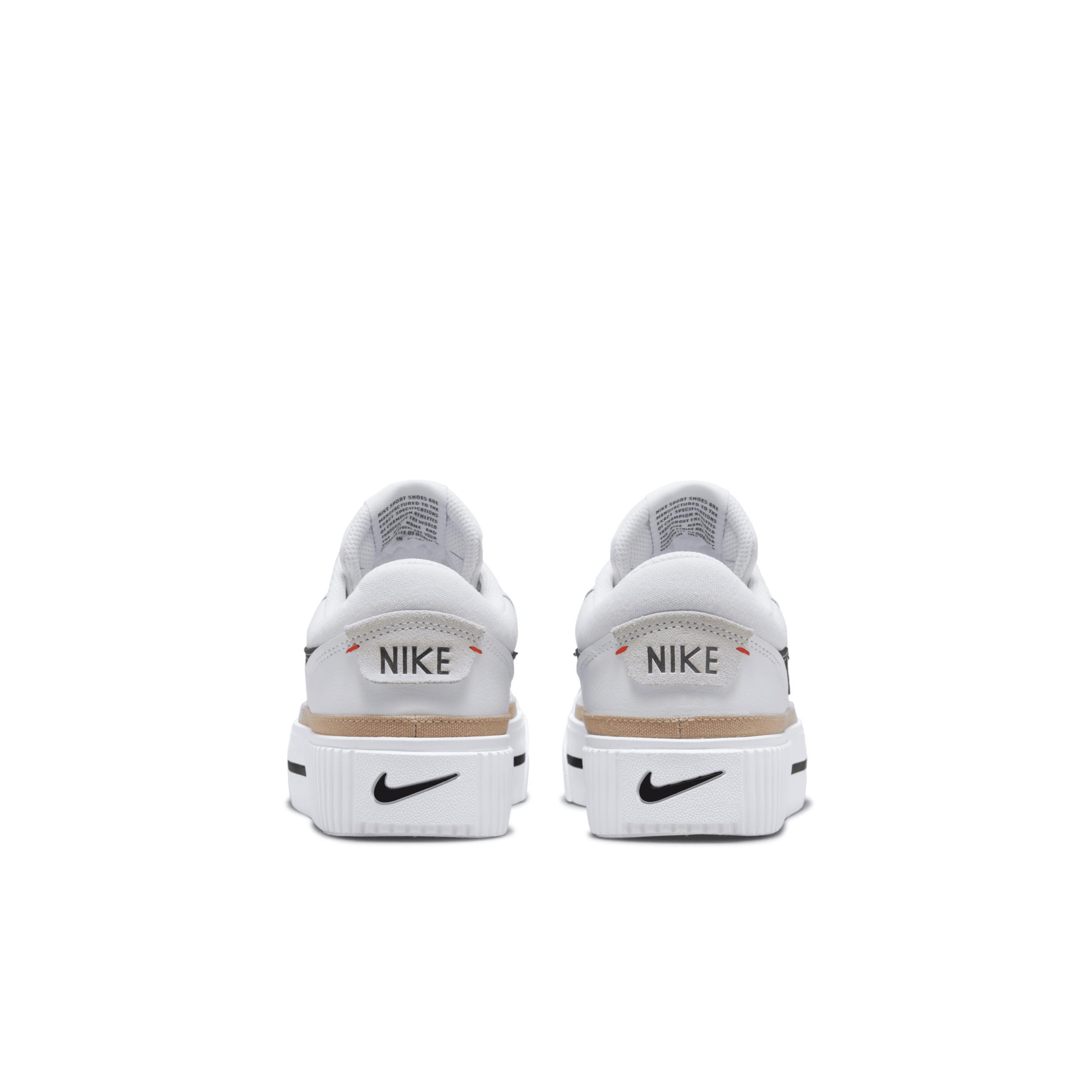 Nike Court Legacy Lift Women's Shoes, Size: 7, Hemp Orange Product Image