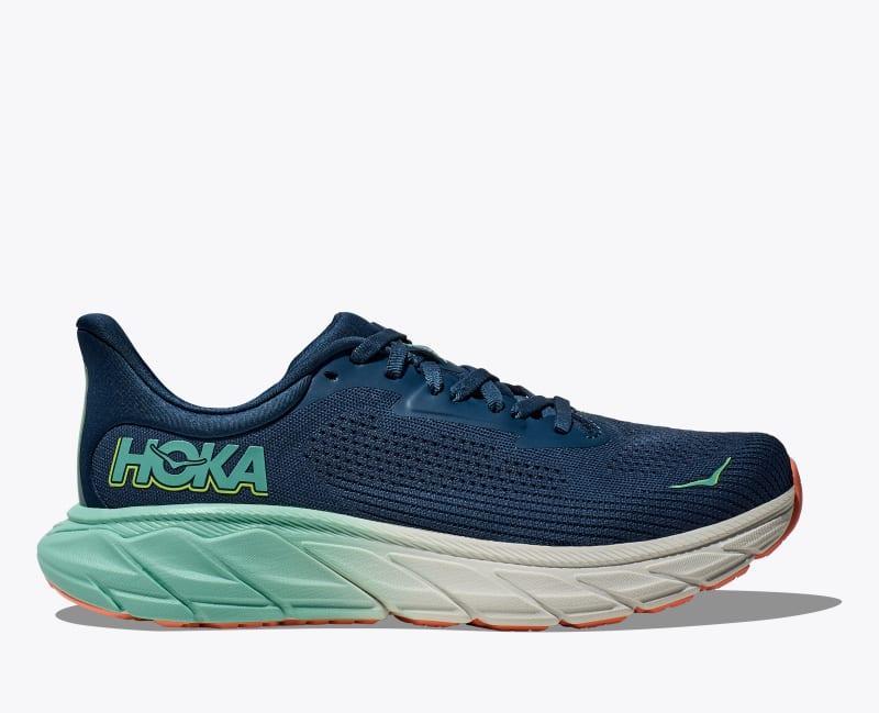HOKA Womens Arahi 7 Shoes in Swim Day/Virtual Blue, Size 6.5 Product Image