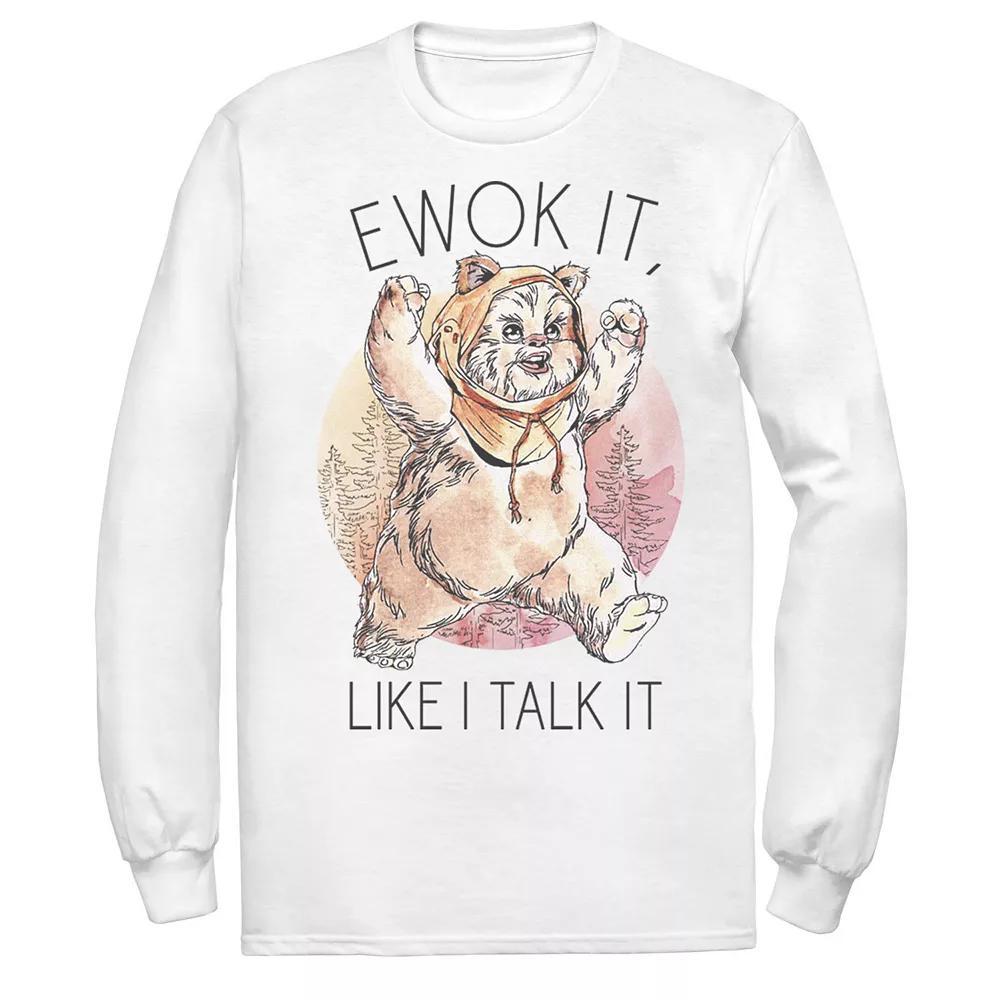 Men's Star Wars Ewok It Tee, Size: XXL, Athletic Grey Product Image