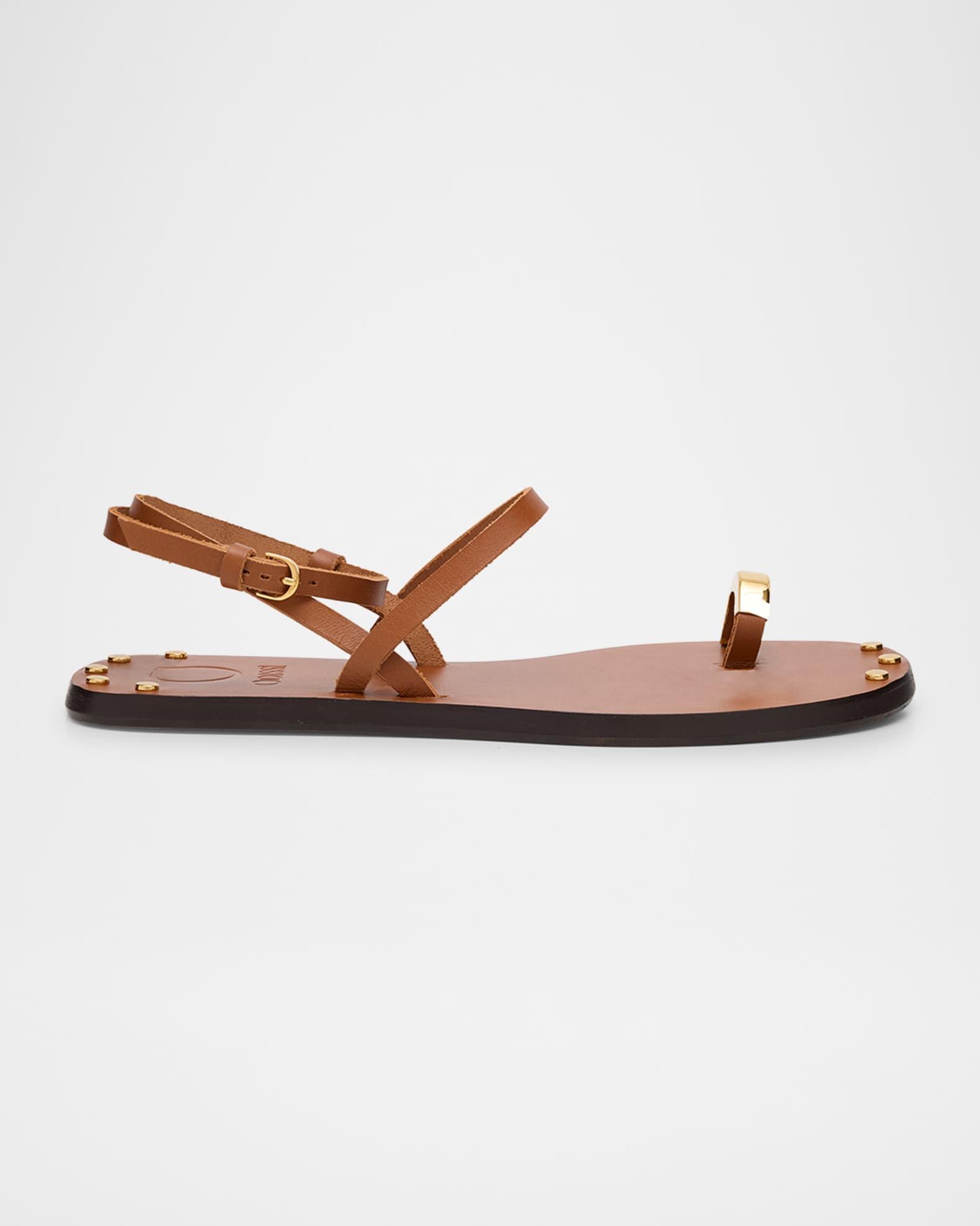 Fara Toe-Ring Flat Sandals Product Image