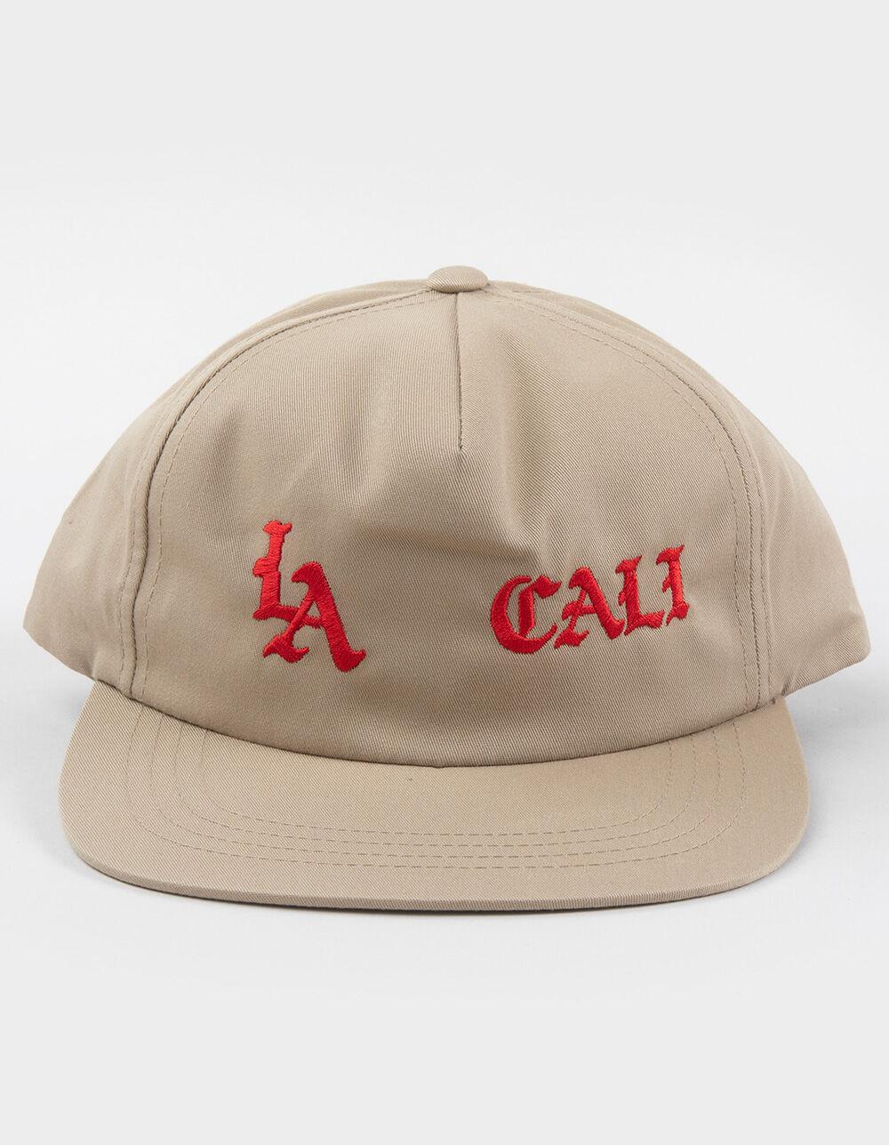 LA FAMILIA Los Angeles Snapback Hat - CREAM Product Image