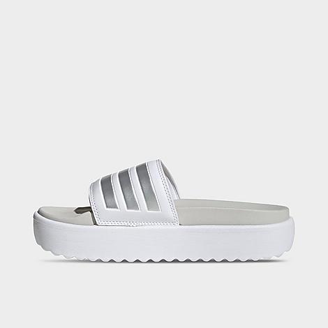 adidas Adilette Platform Slides Cloud White M 5 / W 6 Unisex Product Image