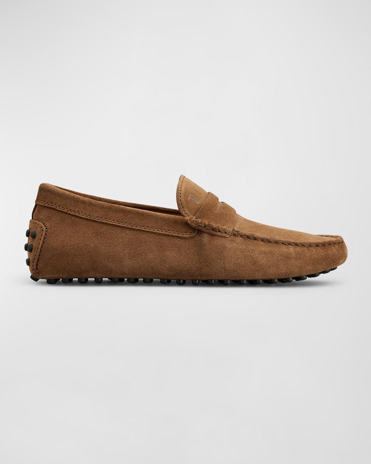 Donald Pliner Mens Dacio 2 Metal Bit Buckle Leather Loafers Product Image