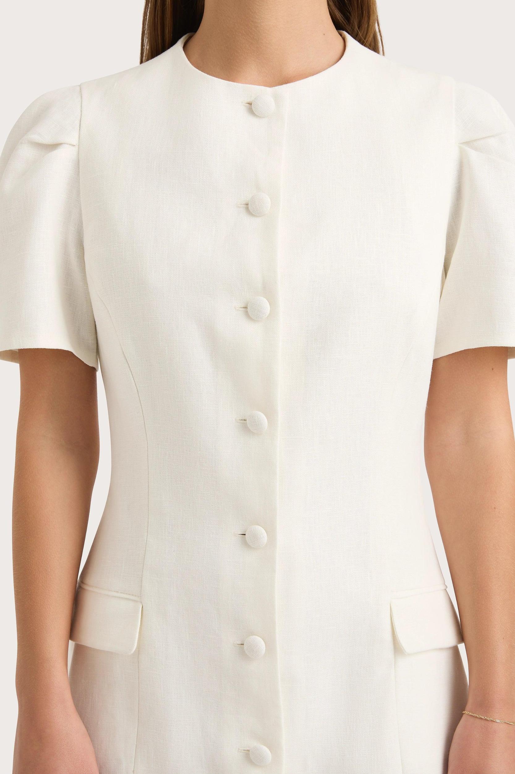 Emma Mini Dress White Product Image