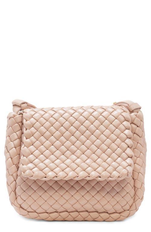 Womens Mini Cobble Padded Intreccio Leather Shoulder Bag Product Image