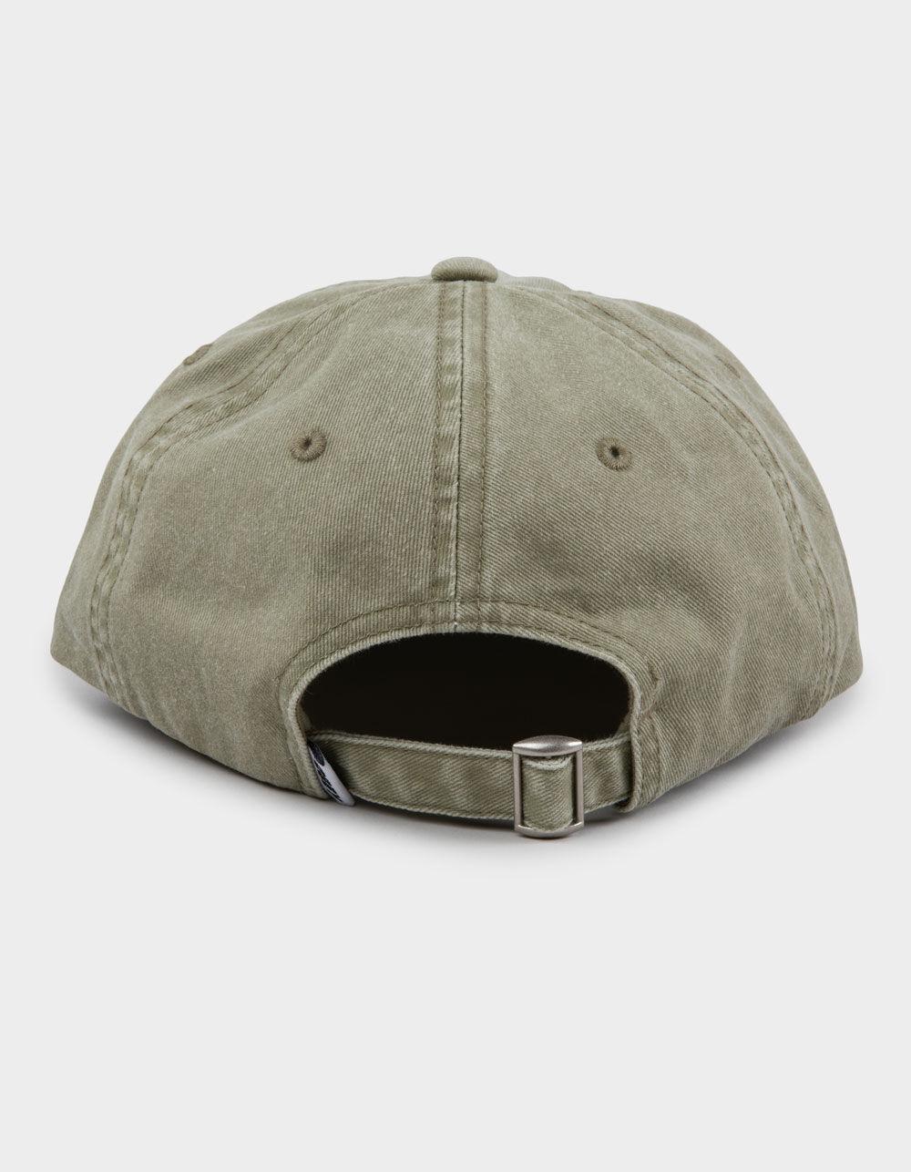 OBEY Pigment Bold 6 Panel Strapback Hat - OLIVE Product Image